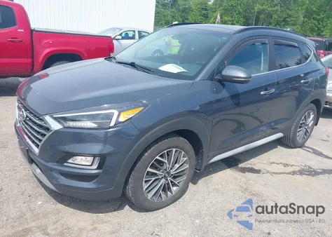 2020 Hyundai Tucson Ultimate z USA, uszkodzony, nr VIN KM8J3CAL6LU207989